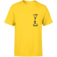 CatDog Pocket Square Unisex T-Shirt - Gelb - L von Original Hero