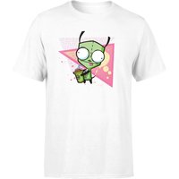 Invader Zim Gir Herren T-Shirt - Weiß - XXL von Original Hero