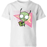 Invader Zim Gir Kinder T-Shirt - Weiß - 3-4 Jahre von Nickelodeon