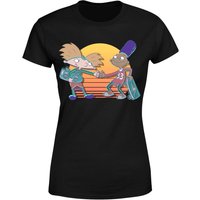 Nickelodeon Hey Arnold Buddies Women's T-Shirt - Black - L von Nickelodeon