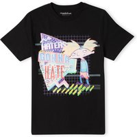 Nickelodeon Hey Arnold Haters Gonna Hate Unisex T-Shirt - Black - M von Nickelodeon