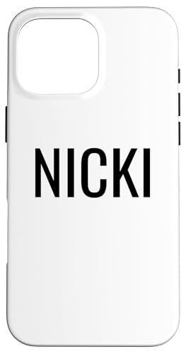 Nicki Hülle für iPhone 16 Pro Max Nicki Hülle für iPhone 16 Pro Max von Nicki