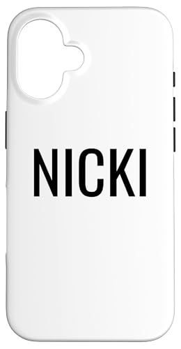 Nicki Hülle für iPhone 16 Nicki Hülle für iPhone 16 von Nicki