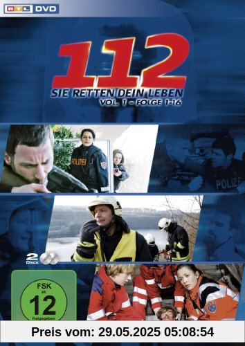 112: Sie retten dein Leben, Vol. 1: Folgen 1-16 [2 DVDs] von Nico Zavelberg