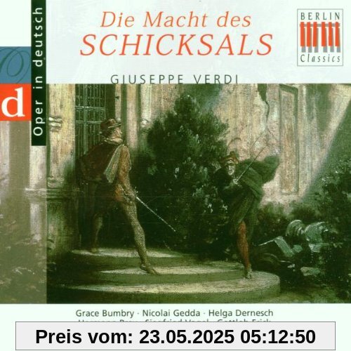 Verdi: Die Macht des Schicksals (Querschnitt) [deutsch] von Nicolai Gedda