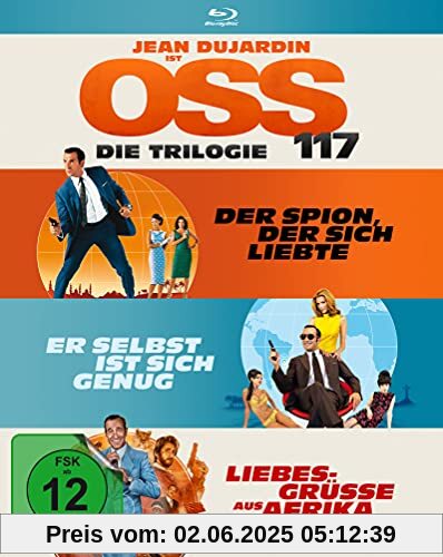 OSS 117 - Die Trilogie [Blu-ray] von Nicolas Bedos