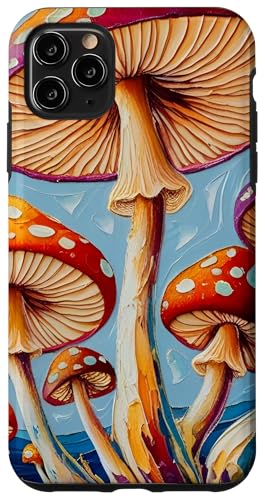 Aesthetic Mushroom Cottagecore Pilz Design Outdoor Hülle für iPhone 11 Pro Max von Nicole Lynne Designs