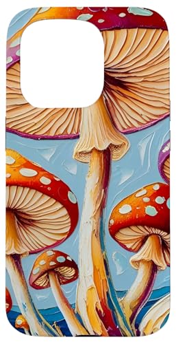 Aesthetic Mushroom Cottagecore Pilz Design Outdoor Hülle für iPhone 15 Pro von Nicole Lynne Designs