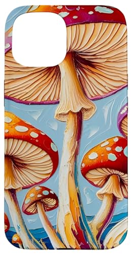 Aesthetic Mushroom Cottagecore Pilz Design Outdoor Hülle für iPhone 15 von Nicole Lynne Designs