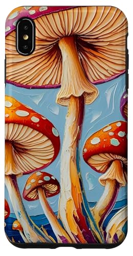 Aesthetic Mushroom Cottagecore Pilz Design Outdoor Hülle für iPhone XS Max von Nicole Lynne Designs