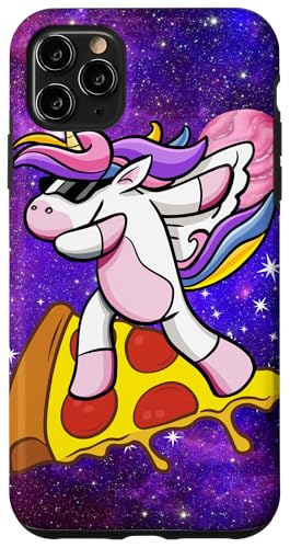 Einhorn surft auf Pizza in der Galaxie, Lustiges Einhorn, Hülle für iPhone 11 Pro Max Einhorn surft auf Pizza in der Galaxie, Lustiges Einhorn, Hülle für iPhone 11 Pro Max von Nicole Lynne Designs