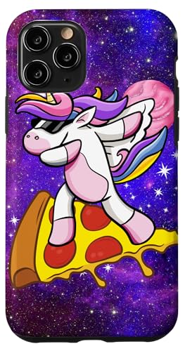 Einhorn surft auf Pizza in der Galaxie, Lustiges Einhorn, Hülle für iPhone 11 Pro Einhorn surft auf Pizza in der Galaxie, Lustiges Einhorn, Hülle für iPhone 11 Pro von Nicole Lynne Designs