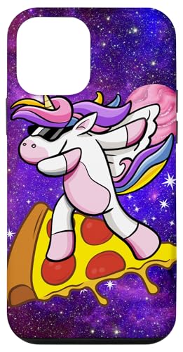 Einhorn surft auf Pizza in der Galaxie, Lustiges Einhorn, Hülle für iPhone 12 mini Einhorn surft auf Pizza in der Galaxie, Lustiges Einhorn, Hülle für iPhone 12 mini von Nicole Lynne Designs