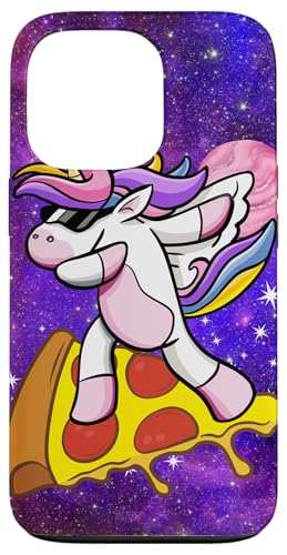 Einhorn surft auf Pizza in der Galaxie, Lustiges Einhorn, Hülle für iPhone 13 Pro Einhorn surft auf Pizza in der Galaxie, Lustiges Einhorn, Hülle für iPhone 13 Pro von Nicole Lynne Designs