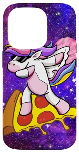 Einhorn surft auf Pizza in der Galaxie, Lustiges Einhorn, Hülle für iPhone 14 Pro Einhorn surft auf Pizza in der Galaxie, Lustiges Einhorn, Hülle für iPhone 14 Pro von Nicole Lynne Designs