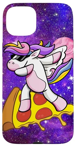 Einhorn surft auf Pizza in der Galaxie, Lustiges Einhorn, Hülle für iPhone 15 Plus Einhorn surft auf Pizza in der Galaxie, Lustiges Einhorn, Hülle für iPhone 15 Plus von Nicole Lynne Designs