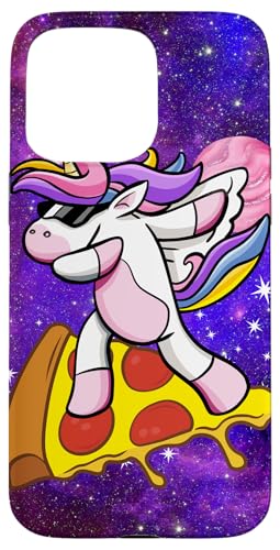 Einhorn surft auf Pizza in der Galaxie, Lustiges Einhorn, Hülle für iPhone 15 Pro Max Einhorn surft auf Pizza in der Galaxie, Lustiges Einhorn, Hülle für iPhone 15 Pro Max von Nicole Lynne Designs