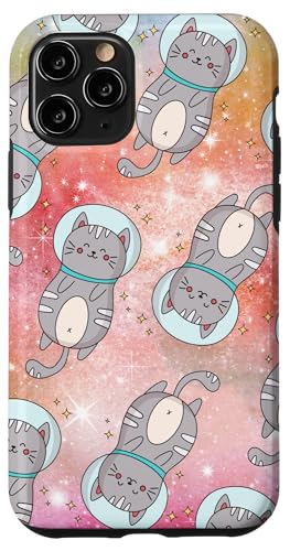 Galaxie-Design, lustige Katze, Saturn, Katze, lustiger Katzenliebhaber Hülle für iPhone 11 Pro Galaxie-Design, lustige Katze, Saturn, Katze, lustiger Katzenliebhaber Hülle für iPhone 11 Pro von Nicole Lynne Designs