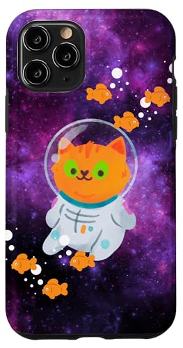 Galaxie-Design, lustige Katze, Saturn, Katze, lustiger Katzenliebhaber Hülle für iPhone 11 Pro Galaxie-Design, lustige Katze, Saturn, Katze, lustiger Katzenliebhaber Hülle für iPhone 11 Pro von Nicole Lynne Designs