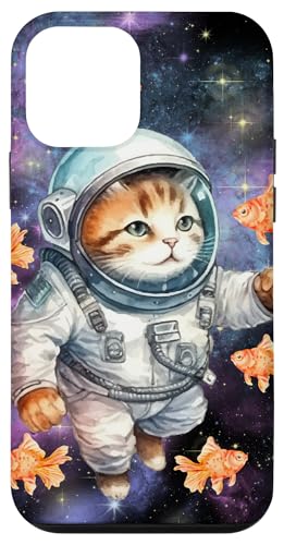 Galaxie-Design, lustige Katze, Saturn, Katze, lustiger Katzenliebhaber Hülle für iPhone 12 mini Galaxie-Design, lustige Katze, Saturn, Katze, lustiger Katzenliebhaber Hülle für iPhone 12 mini von Nicole Lynne Designs
