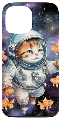 Galaxie-Design, lustige Katze, Saturn, Katze, lustiger Katzenliebhaber Hülle für iPhone 13 Pro Max Galaxie-Design, lustige Katze, Saturn, Katze, lustiger Katzenliebhaber Hülle für iPhone 13 Pro Max von Nicole Lynne Designs