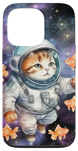 Galaxie-Design, lustige Katze, Saturn, Katze, lustiger Katzenliebhaber Hülle für iPhone 13 Pro Galaxie-Design, lustige Katze, Saturn, Katze, lustiger Katzenliebhaber Hülle für iPhone 13 Pro von Nicole Lynne Designs