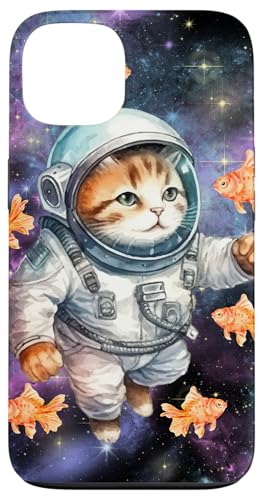 Galaxie-Design, lustige Katze, Saturn, Katze, lustiger Katzenliebhaber Hülle für iPhone 13 Galaxie-Design, lustige Katze, Saturn, Katze, lustiger Katzenliebhaber Hülle für iPhone 13 von Nicole Lynne Designs