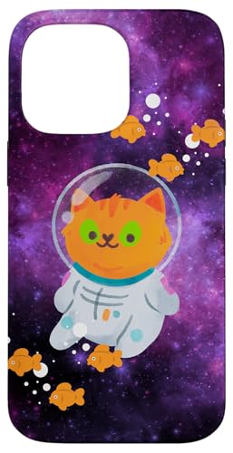 Galaxie-Design, lustige Katze, Saturn, Katze, lustiger Katzenliebhaber Hülle für iPhone 14 Pro Max Galaxie-Design, lustige Katze, Saturn, Katze, lustiger Katzenliebhaber Hülle für iPhone 14 Pro Max von Nicole Lynne Designs