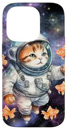 Galaxie-Design, lustige Katze, Saturn, Katze, lustiger Katzenliebhaber Hülle für iPhone 14 Pro Galaxie-Design, lustige Katze, Saturn, Katze, lustiger Katzenliebhaber Hülle für iPhone 14 Pro von Nicole Lynne Designs