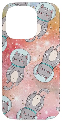 Galaxie-Design, lustige Katze, Saturn, Katze, lustiger Katzenliebhaber Hülle für iPhone 14 Pro Galaxie-Design, lustige Katze, Saturn, Katze, lustiger Katzenliebhaber Hülle für iPhone 14 Pro von Nicole Lynne Designs