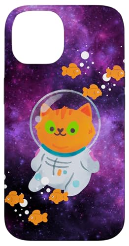 Galaxie-Design, lustige Katze, Saturn, Katze, lustiger Katzenliebhaber Hülle für iPhone 14 Galaxie-Design, lustige Katze, Saturn, Katze, lustiger Katzenliebhaber Hülle für iPhone 14 von Nicole Lynne Designs