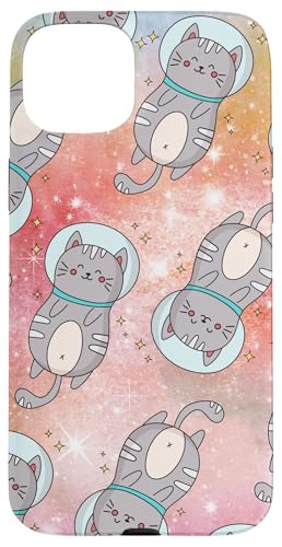 Galaxie-Design, lustige Katze, Saturn, Katze, lustiger Katzenliebhaber Hülle für iPhone 15 Plus Galaxie-Design, lustige Katze, Saturn, Katze, lustiger Katzenliebhaber Hülle für iPhone 15 Plus von Nicole Lynne Designs