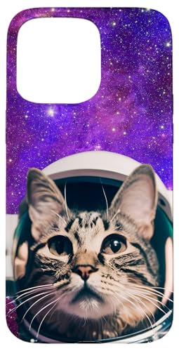 Galaxie-Design, lustige Katze, Saturn, Katze, lustiger Katzenliebhaber Hülle für iPhone 15 Pro Max Galaxie-Design, lustige Katze, Saturn, Katze, lustiger Katzenliebhaber Hülle für iPhone 15 Pro Max von Nicole Lynne Designs