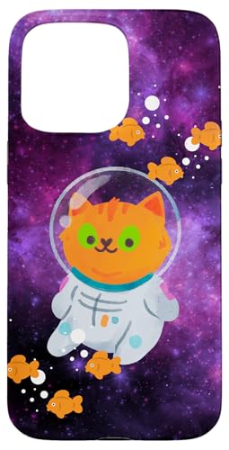 Galaxie-Design, lustige Katze, Saturn, Katze, lustiger Katzenliebhaber Hülle für iPhone 15 Pro Max Galaxie-Design, lustige Katze, Saturn, Katze, lustiger Katzenliebhaber Hülle für iPhone 15 Pro Max von Nicole Lynne Designs