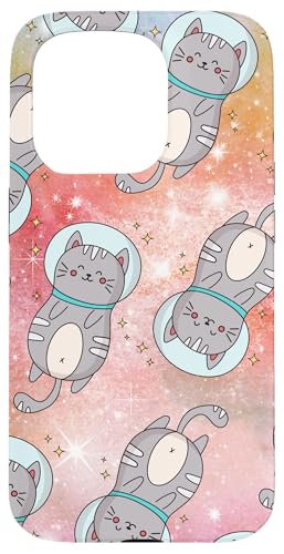 Galaxie-Design, lustige Katze, Saturn, Katze, lustiger Katzenliebhaber Hülle für iPhone 15 Pro Galaxie-Design, lustige Katze, Saturn, Katze, lustiger Katzenliebhaber Hülle für iPhone 15 Pro von Nicole Lynne Designs