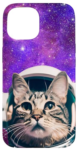 Galaxie-Design, lustige Katze, Saturn, Katze, lustiger Katzenliebhaber Hülle für iPhone 15 Galaxie-Design, lustige Katze, Saturn, Katze, lustiger Katzenliebhaber Hülle für iPhone 15 von Nicole Lynne Designs