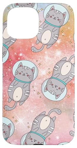 Galaxie-Design, lustige Katze, Saturn, Katze, lustiger Katzenliebhaber Hülle für iPhone 15 Galaxie-Design, lustige Katze, Saturn, Katze, lustiger Katzenliebhaber Hülle für iPhone 15 von Nicole Lynne Designs