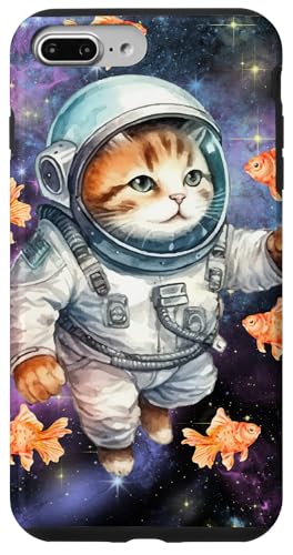 Galaxie-Design, lustige Katze, Saturn, Katze, lustiger Katzenliebhaber Hülle für iPhone 7 Plus/8 Plus Galaxie-Design, lustige Katze, Saturn, Katze, lustiger Katzenliebhaber Hülle für iPhone 7 Plus/8 Plus von Nicole Lynne Designs