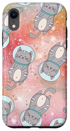 Galaxie-Design, lustige Katze, Saturn, Katze, lustiger Katzenliebhaber Hülle für iPhone XR Galaxie-Design, lustige Katze, Saturn, Katze, lustiger Katzenliebhaber Hülle für iPhone XR von Nicole Lynne Designs