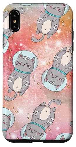Galaxie-Design, lustige Katze, Saturn, Katze, lustiger Katzenliebhaber Hülle für iPhone XS Max Galaxie-Design, lustige Katze, Saturn, Katze, lustiger Katzenliebhaber Hülle für iPhone XS Max von Nicole Lynne Designs