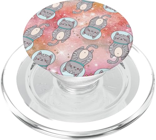 Galaxie-Design, lustige Katze, Saturn, Katze, lustiger Katzenliebhaber PopSockets PopGrip für MagSafe Galaxie-Design, lustige Katze, Saturn, Katze, lustiger Katzenliebhaber PopSockets PopGrip für MagSafe von Nicole Lynne Designs