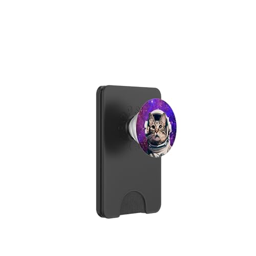 Galaxie-Design, lustige Katze, Saturn, Katze, lustiger Katzenliebhaber PopSockets PopWallet für MagSafe Galaxie-Design, lustige Katze, Saturn, Katze, lustiger Katzenliebhaber PopSockets PopWallet für MagSafe von Nicole Lynne Designs