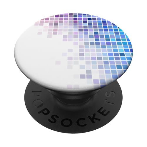 Muster, Mode-Accessoires, blaugrün, elegant, künstlerisches Design PopSockets Klebender PopGrip von Nicole Lynne Designs