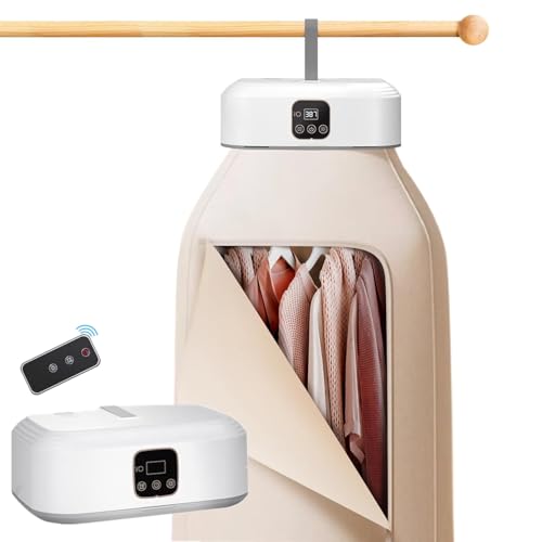 Mini-Wäschetrockner,Wärmepumpen Clothes Dryer mit 1-8H Timing, Fernbedienung & UV-Sterilisation,Elektrischer Wärmepumpentrockner für Geschäftsreisen,Studentenwohnheime, Wohnungen,Hotels,Campingplät Mini-Wäschetrockner,Wärmepumpen Clothes Dryer mit 1-8H Timing, Fernbedienung & UV-Sterilisation,Elektrischer Wärmepumpentrockner für Geschäftsreisen,Studentenwohnheime, Wohnungen,Hotels,Campingplät von Nicoone