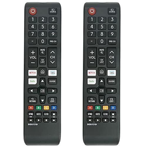 Nicoone 2 Stück BN59-01315A Ersatz Fernbedienungen für Samsung 4K Crystal UHD 6/7/8/9/TU-7000 Serie Smart TV(BN59-01315J/BN59-01315E) Nicoone 2 Stück BN59-01315A Ersatz Fernbedienungen für Samsung 4K Crystal UHD 6/7/8/9/TU-7000 Serie Smart TV(BN59-01315J/BN59-01315E) von Nicoone