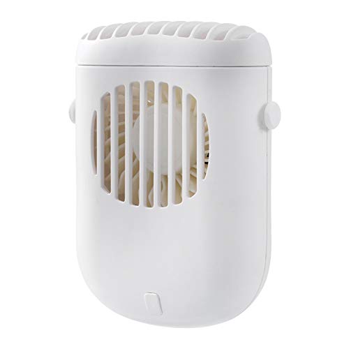 Nicoone Usb Mini Tragbare Fans Licht Desktop Tisch Lüfter Wiederaufladbare Tasche Fan für Frauen Mädchen Im Freien Und Innen Weiß von Nicoone
