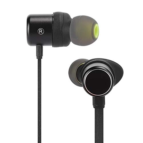 Nicoone WT10 Drahtlose Sport Neckband Bluetooth Kopfhörer Metall Magnetische Wasserdicht Lieferungen Lärm Isolieren Drahtlose Ohrhörer Leichte für Laufen Workout Gym von Nicoone