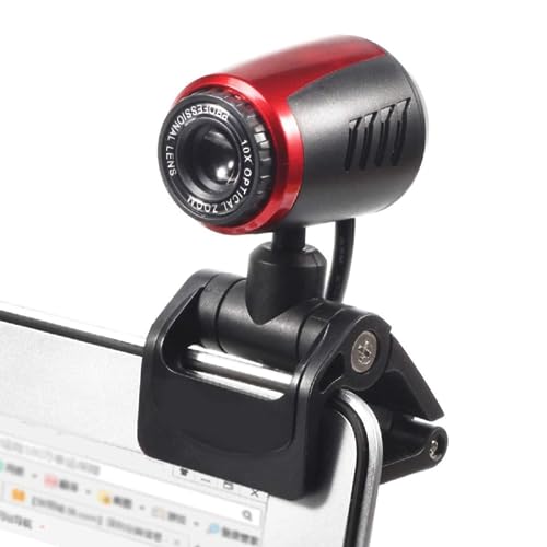 Nicoone Webcam mit Mikrofon 0. 8 Megapixel USB 2. 0 Clip- On- Webcam Laptop- Kamera für Computer Laptop Desktop- PC von Nicoone