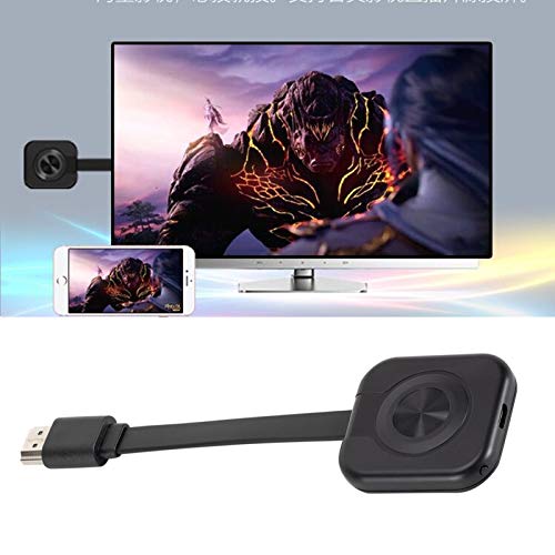 Nicoone WiFi HDMI- Kompatibel Adapter Einfach Zu Bedienen Streaming Video Empfänger Kompatibel Mit Miracast DLNA Airplay Geeignet Smartphone Mac Notebook Oder Pad zu TV von Nicoone