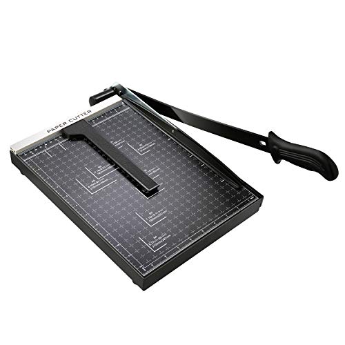 A4 Papierschneider Profi, Hebelschneider 47cm, Metall Schneidegerät 32x25x3cm, Rollenschneider Fotoschneider für Schule & Büro A4 Papierschneider Profi, Hebelschneider 47cm, Metall Schneidegerät 32x25x3cm, Rollenschneider Fotoschneider für Schule & Büro von Nictemaw